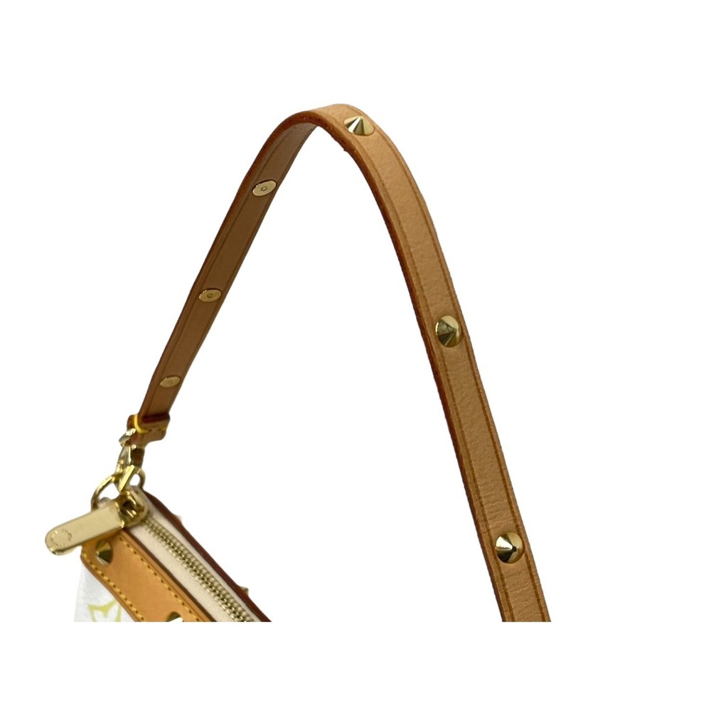 LOUIS VUITTON Takashi Murakami Pochette Accessoires Multicolore Multicolor White - Picture 6 of 9